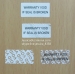 Custom Printing Good Quality Tamper Evident VOID Label Security Label Material Warning Sticker With VOID