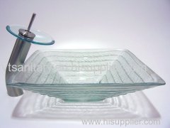 Modern Bathroom Glass Basin