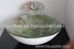 Modern Bathroom Glass Basin