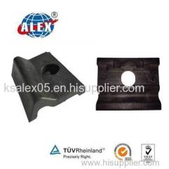 Rail Insulator for Railway Track Fastening System