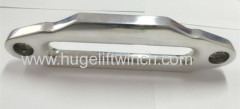 Hawse alumnium fairlead for synthetic rope winches