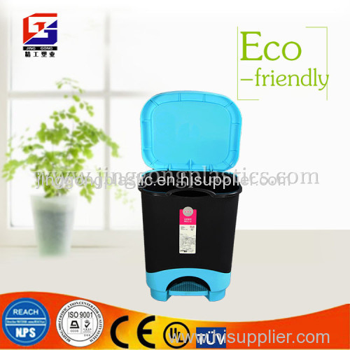 custom high quality plastic trash can