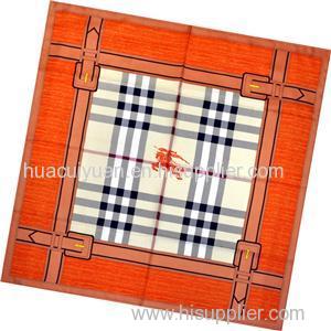 Silk Twill Square Scarf