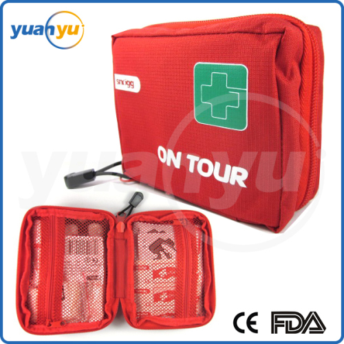 2015 High Qualtiy Medical Devices Type Red EMS First Aid Bag Kit Small Size Emergency Bag