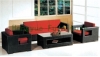 Patio brown wicker sofa sets furniture designs from China