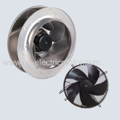 Electrical AC Backward Curved Centrifugal Fan