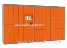 24 Hours Intelligent Smart Electronic Dry Cleaning Locker Systems with 15 inch Touch Screen