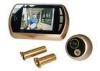 0.3 Mega Pixels 3.5 Inch Electronic Door Viewer for Luxury Hotel / Home Safety