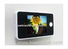 White / Golden Wireless Digital Door Peephole Viewer 2.8 inch for Warranty Security