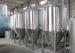 Dish Top Stainless Steel Conical Fermentation Tanks 2 - 5mm Thickness