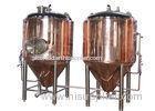 Copper Beer Brewing Equipment Commercial For Hote 100Kg - 2000Kg