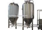 5BBL Semi-Automatic Industrial Beer Brewing Equipment With Top Manway