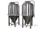 Automatic Jacketed Conical Beer Fermenter 530 X 430mm Side Manway