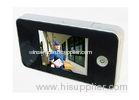 Energy Saving TFT LCD Panel Digital Door Viewer Easy Installation with Brass Peephole Barrel
