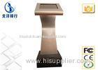 Multi - Touch Overlays Infrared Touch Screen Information Kiosk For Vistor High Speed