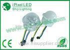 Clear Addressable RGB LED Pixel 5050 Pixel DC12V 0.72W 20pcs / string