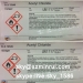 warning labels/minrui label/custom stickers