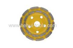 Double-row diamond cup wheel Sales