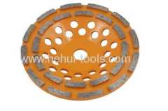 Double-row diamond cup wheel Sales