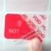 Red Void Label Security Seal Sticker