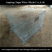 Metal folding collapsible wire mesh container