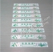 Destructible security eggshell stickers embossed with hologram foil