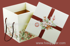 Beautiful paper gift box customized present packing gift box