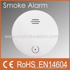 Wireless interconnectable photoelectric smoke detector