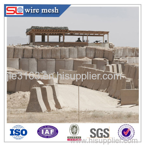 Welded wire mesh hesco defensive bastion