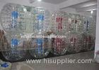 Transparent Color Knocker Ball Soccer 1.2mDia / 1.5mDia / 1.8mDia Inflatable Human Balloon