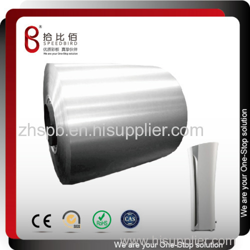 Zhspb cold rolled color coated steel coil for air cleaner in China