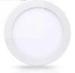 Commercial Ultraslim Round LED Panel Light Fixtures 6 Watt 7000K