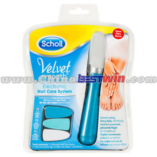 3 in 1 electronic Velvet Smooth nail care system