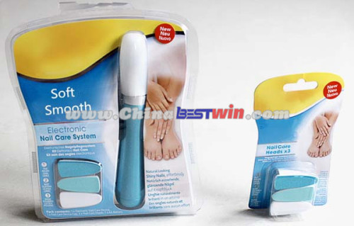 3 in 1 electronic Velvet Smooth nail care system