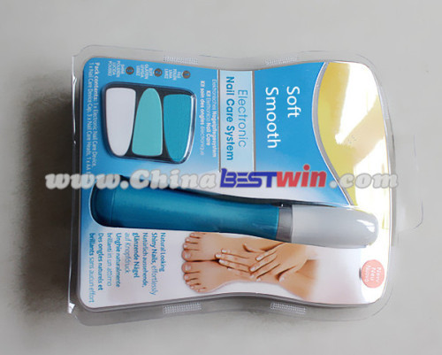 3 in 1 electronic Velvet Smooth nail care system