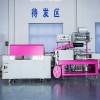 heat shrinkable tunnel phone line automatic packaging machinery phone box sealing equipment with CE approved