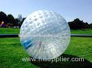 Transparent 1.0mm TPU Inflatable Zorb Ball Inflatable Human Hamster Ball 3.0m x 2.0m Dia