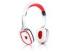 Velvet Earmuff ABS Dynamic Over The Head Headphones With Logo Printing