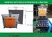 RGB bendable portable HD LED Display advertising 62500 dots / SQM ZDEC