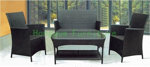 Living room wicker rattan sofa sets furniture factory designers