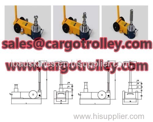 Air trolley jack instructions with price