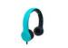 Shiny Colorful Rubber Coating Handfree HI FI Stereo Headphones For Kids