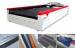Conveyor Auto Feeding CO2 Flat Bed Tent Laser Plotter Cutter for Awning Membrane