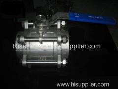 3-PC STAINLESS STEEL BALL VALVE