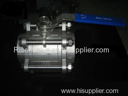 3-PC STAINLESS STEEL BALL VALVE