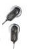 Black ABS 3.5mm Plug Wired Stereo In Ear Earphones For PC / MP3 / MP4