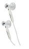White Mobole Phone Noise Cancelling In Ear Earphones With Microphone