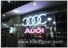 P10 / 12 Clear Transparent Glass Advertising LED Display for Shopping Mall Facade
