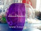 Waterproof Half Purple Human Sized Hamster Ball / Inflatable Ball Suits