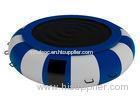 Customized 4m Dia Inflatable Water Trampoline / Bouncer For Aqua Park